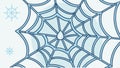 Abstract Spiderweb Geometric Pattern Vector, vector design Generative AI Royalty Free Stock Photo