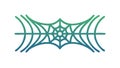 Abstract spiderweb, intricate design and subtle connections vector design Generative AI Royalty Free Stock Photo