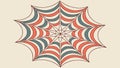 Abstract spiderweb pattern in multiple colors graphic element vector design Generative AI Royalty Free Stock Photo