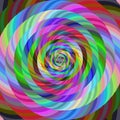 Abstract spiral fractal design background Royalty Free Stock Photo