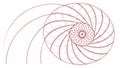 Abstract Spiral Lines Pattern Design, vector design Generative AI Royalty Free Stock Photo
