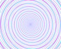 Abstract spiral rainbow design element on white background of twist lines. Vector Illustration eps 10 Golden ratio Royalty Free Stock Photo