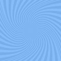 Abstract spiral ray background - vector graphic design from swirling rays Royalty Free Stock Photo