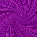 Abstract spiral ray background - vector graphic design from swirling rays Royalty Free Stock Photo