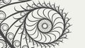 Abstract Spiral Vortex, Intricate Geometric Vector Art, vector design Generative AI Royalty Free Stock Photo