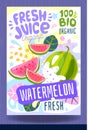 Abstract splash Food label template. Colorful brush stroke. Fruits, spices, vegetables package design. Peach, citrus