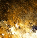 Abstract Splash Painting