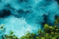 Abstract splash turquoise sea water Royalty Free Stock Photo