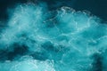 Abstract splash turquoise sea water Royalty Free Stock Photo