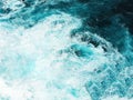 Abstract splash turquoise sea water for background Royalty Free Stock Photo