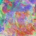 Abstract splashed watercolor textured background. Multicolored watercolor background