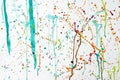 Abstract Splats and Drips Royalty Free Stock Photo