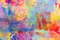 Abstract splatter watercolor background Royalty Free Stock Photo