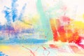 Abstract splatter watercolor background Royalty Free Stock Photo