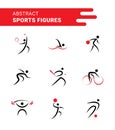 Abstract Sports Shapes