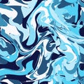 Blur blue texture. Creative background with abstract liquid surface