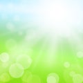 Abstract spring background