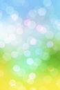 Abstract spring background with blur lights Royalty Free Stock Photo