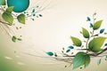 abstract spring floral backgroundabstract spring floral backgroundvector illustration of easter