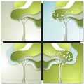 Abstract spring tree Royalty Free Stock Photo