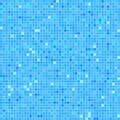 Abstract square blue mosaic background. Royalty Free Stock Photo