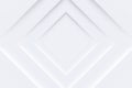 Abstract square modern wallpaper design. White futuristic square background in neomorphism style. Geometric empty