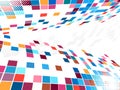 Abstract square mosaic background