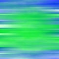 Abstract square multicolored background of blurred horizontal lines in green-blue tone