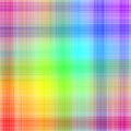 Abstract square multicolored background of blurred vertical and horizontal crossed lines all colors of a rainbow Royalty Free Stock Photo