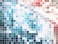 Abstract square pixel mosaic background Royalty Free Stock Photo