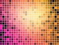 Abstract square pixel mosaic background