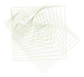 Abstract square, rectangle geometric pattern. Style, vector, effect & web. Royalty Free Stock Photo