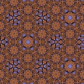 Abstract square shape background. Kaleidoscope design. Template for your project
