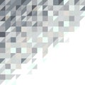 Abstract square and triangle pixel background