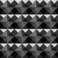 Abstract squares black pattern design