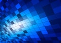 Abstract Squares Blue background Royalty Free Stock Photo