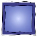 Abstract Squares Blue Shapes Royalty Free Stock Photo