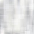 Abstract squares pattern overlapping on gray and white blurred background. Technology business concept Royalty Free Stock Photo