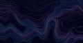 Abstract Squiggly Waves Data Visualisation (AI Generated