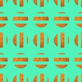 Abstract sseamless repeating pattern of cookies