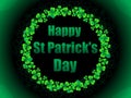 Abstract st patrick background Royalty Free Stock Photo