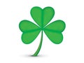 Abstract st patrick clover