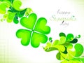 Abstract st patrick theme background Royalty Free Stock Photo