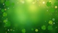 Abstract st patricks day background card with copy space Royalty Free Stock Photo