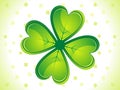 Abstract st patricks day card Royalty Free Stock Photo