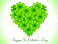 Abstract st patricks day card Royalty Free Stock Photo