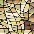 Abstract stained-glass mosaic background Royalty Free Stock Photo