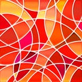 Abstract stained-glass mosaic background Royalty Free Stock Photo