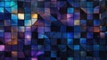 Abstract Stained Glass Mosaic Background in Vibrant Colors Royalty Free Stock Photo