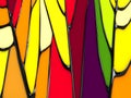 Abstract stained-glass window background Royalty Free Stock Photo